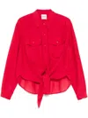 Isabel Marant Étoile Nath Shirt In Red
