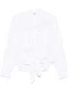 Isabel Marant Étoile Nath Cotton Shirt In White