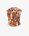 Isabel Marant Étoile Nayda T-shirt In Ecru-ochre