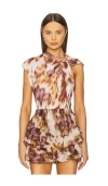Isabel Marant Étoile Dress Isabel Marant Etoile Woman Color White In Ecru & Ochre