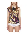 Isabel Marant Étoile Nayda Twsit-detailed Tank Top In Multicolor