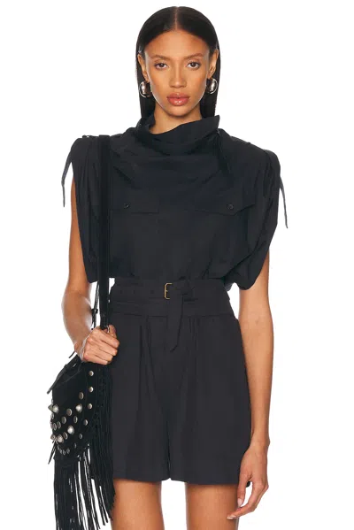 Isabel Marant Étoile Nemia Top In Black