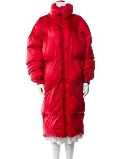 Pre-owned Isabel Marant Étoile Neoprene Parka In Red