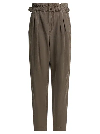Isabel Marant Étoile "neriah" Pants In Brown