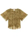 Isabel Marant Étoile Top Neslya In Neutrals