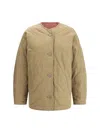Isabel Marant Étoile Quilted Reversible Nesmae Jacket In Brown
