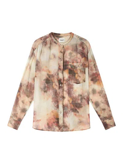 Isabel Marant Étoile Isabel Marant Etoile Neutral Shirt With Button Fastening In Brown