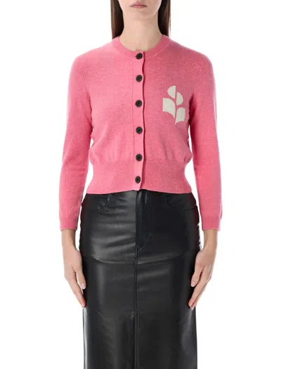 Isabel Marant Étoile Newton Cardigan In Pink