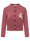Isabel Marant Étoile Newton Cardigan In Red