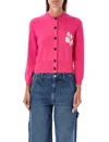 Isabel Marant Étoile Knitwear Crew Neck Ribbed Cuffs In Pink