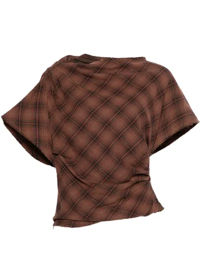 Isabel Marant Étoile Neyela T-shirt In Brown