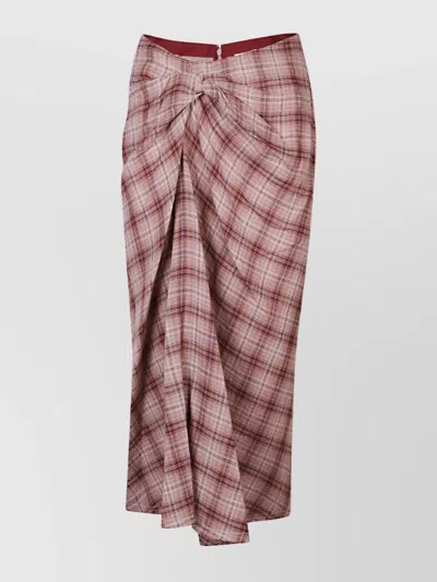 ISABEL MARANT ÉTOILE NICOLE LONG SKIRT DRAPED DETAIL