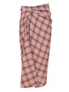 Isabel Marant Étoile Nicole Skirts Rose In Multi