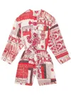 Isabel Marant Étoile Niely Playsuit In Red