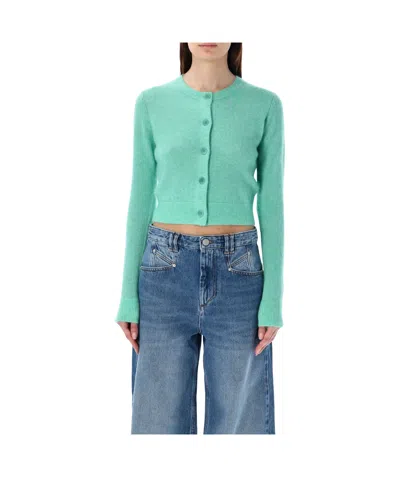 Isabel Marant Étoile Nity Button-up Cardigan In Blue