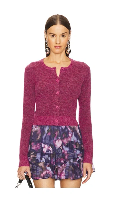 Isabel Marant Étoile Nity Cardigan In 粉色