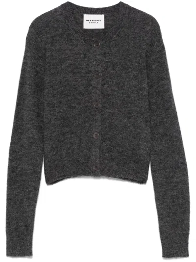 Isabel Marant Étoile Nity Cardigan In Grey