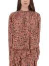 Isabel Marant Étoile Isabel Marant Etoile Multicolour Viscose Shirts In Brown