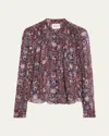 Isabel Marant Étoile Shirt Isabel Marant Etoile Woman Color Plum In Multi