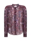 Isabel Marant Étoile Shirt Isabel Marant Etoile Woman Color Plum In Multi