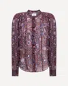 Isabel Marant Étoile Shirt Isabel Marant Etoile Woman Color Plum In Multi