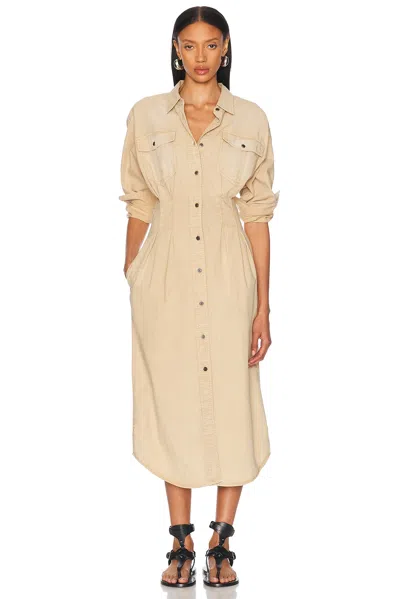 Isabel Marant Étoile Nolwen Dress In Neutral
