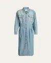 Isabel Marant Étoile Nolwen Long-sleeve Denim Shirtdress