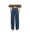 Isabel Marant Étoile Non-stretch Denim Jeans. Fading Throughout. In Blue