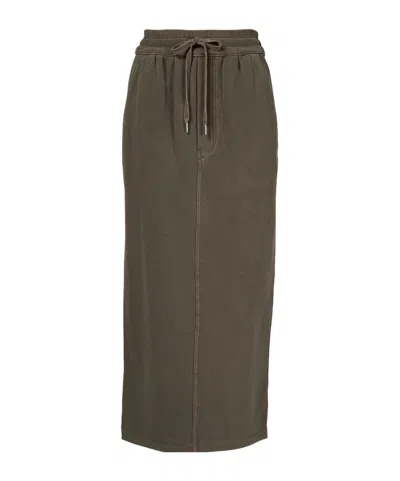 Isabel Marant Étoile Noreen Long Skirt In Green