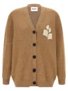 Isabel Marant Étoile Norton Cardigan In Brown