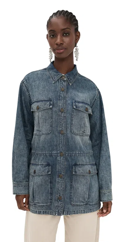 Isabel Marant Étoile Nossia Jacket Faded Blue