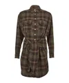 Isabel Marant Étoile Nueva Mini Dress In Brown