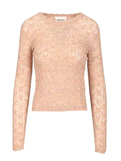Isabel Marant Étoile Obeline Knitwear Beige In Neutral