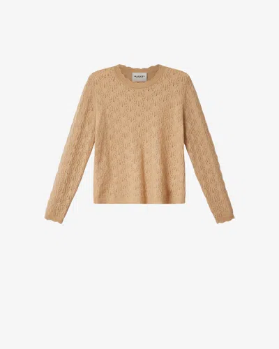 Isabel Marant Étoile Obeline Pullover In Camel