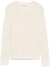 Isabel Marant Étoile Obeline Perforated Alpaca Blend Sweater In Multi