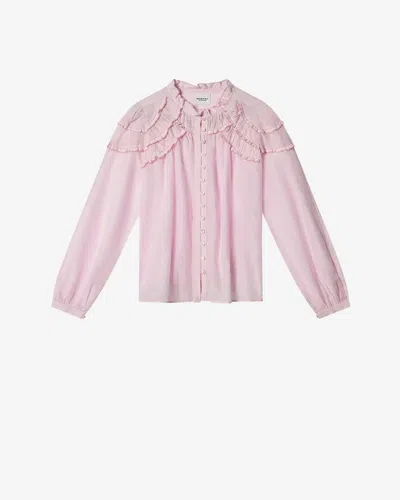 Isabel Marant Étoile Oberteil/top Christa In Pink