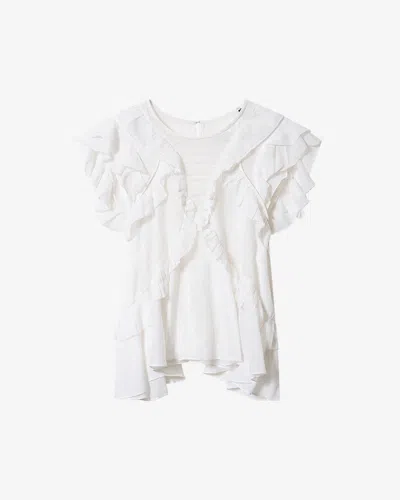Isabel Marant Étoile Oberteil/top Nalou In White