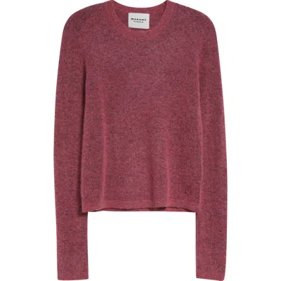 Isabel Marant Étoile Obira Crewneck Sweater In Pink