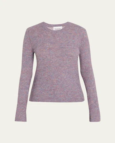 Isabel Marant Étoile Obiray Crewneck Sweater In Blue