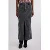 Isabel Marant Étoile Odalie Stretch Cotton Corduroy Skirt In Black