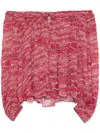 Isabel Marant Étoile Isabel Marant Etoile Fuchsia Printed ml Vutti Top