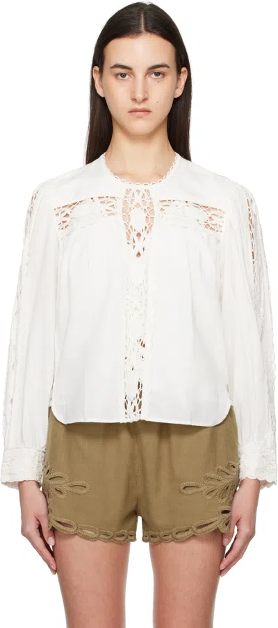 Isabel Marant Étoile Isabel Marant Etoile Women Valmira Shirt In White