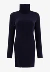 Isabel Marant Étoile Ohara Long-sleeved Mini Dress In Blue