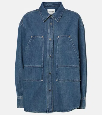 ISABEL MARANT ÉTOILE OKELY DENIM OVERSHIRT