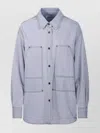 Isabel Marant Étoile Gb Long Sleeves Collared Neck Chest Pockets