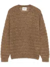 Isabel Marant Étoile Acia Sweater In Brown