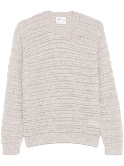 Isabel Marant Étoile Oletta Jumper In Neutrals