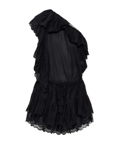 Isabel Marant Étoile One-shoulder Jumpsuit In Black
