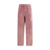 Isabel Marant Étoile Onyta Corduroy Pants In Pink