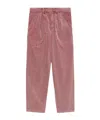 Isabel Marant Étoile Onyta Corduroy Pants In Pink